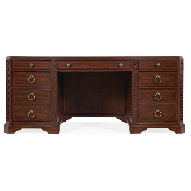 Charleston Solid Wood Base Executive Desk