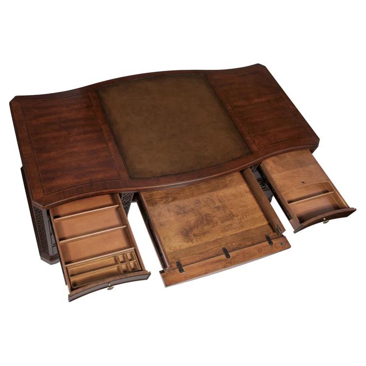 Charleston Solid Wood Base Executive Desk