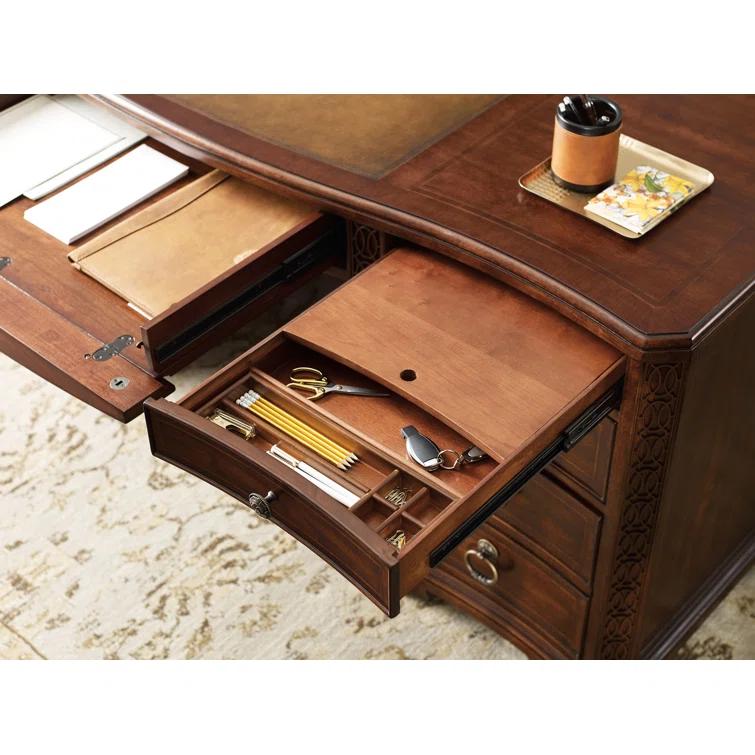 Charleston Solid Wood Base Executive Desk