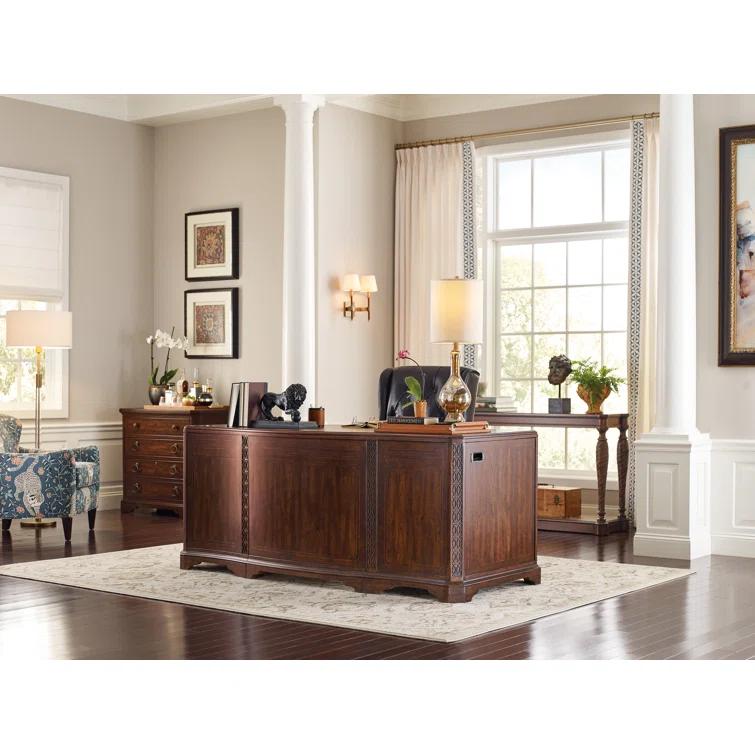 Charleston Solid Wood Base Executive Desk
