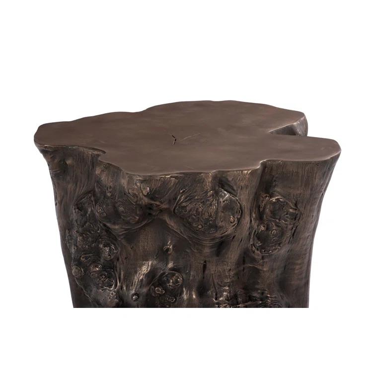 Log Side Table