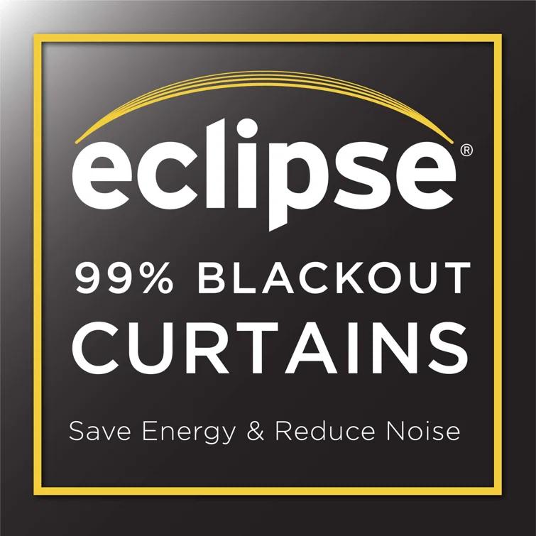 Eclipse Eclipse Darrell Energy Saving Blackout Grommet Curtain Panel