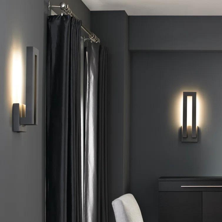 Forq 2 Light Novelty Outdoor Aluminum Wall Light