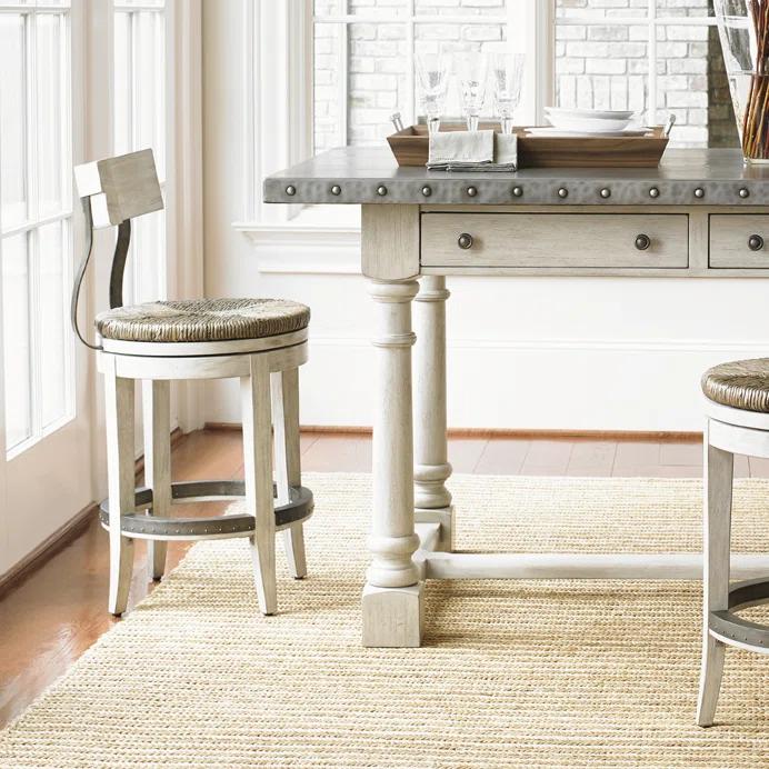 Oyster Bay Merrick Swivel Stool