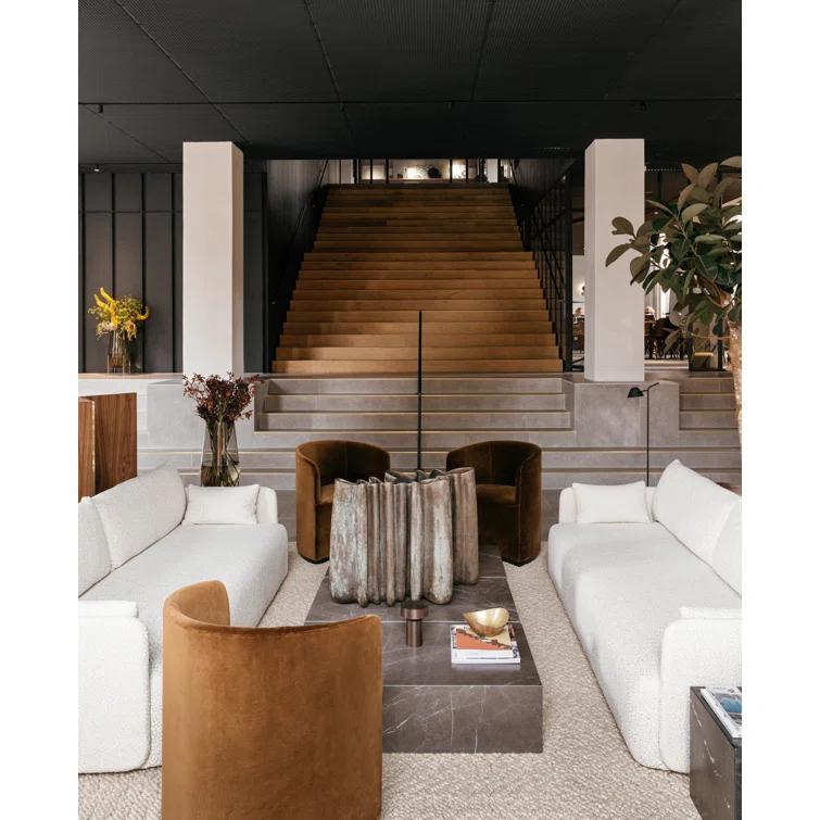 Cordless Column Portable Outdoor Table Lamp in Black Aluminum