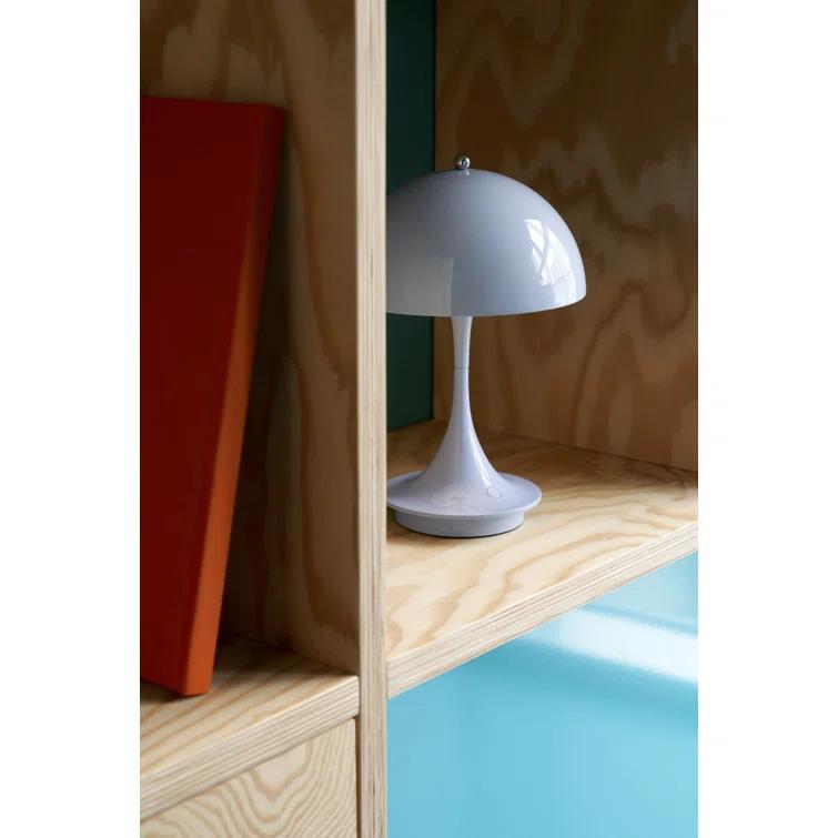 Black Acrylic Cordless Portable Outdoor Table Lamp