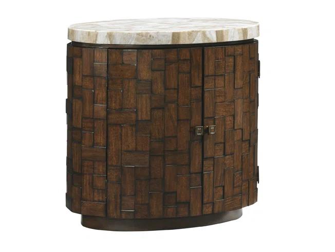 Tommy Bahama Home Island Fusion Kendari Round Accent Table