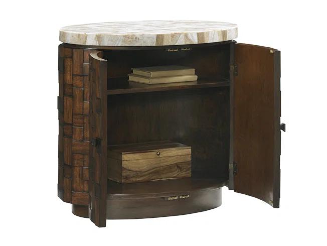 Tommy Bahama Home Island Fusion Kendari Round Accent Table