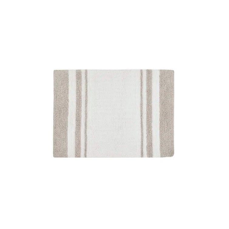 Madison Park Cotton Reversible Bath Rug
