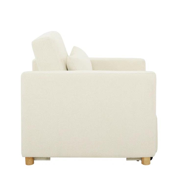 Serta Cooper 36" Convertible Sleeper Accent Chair with Cushion