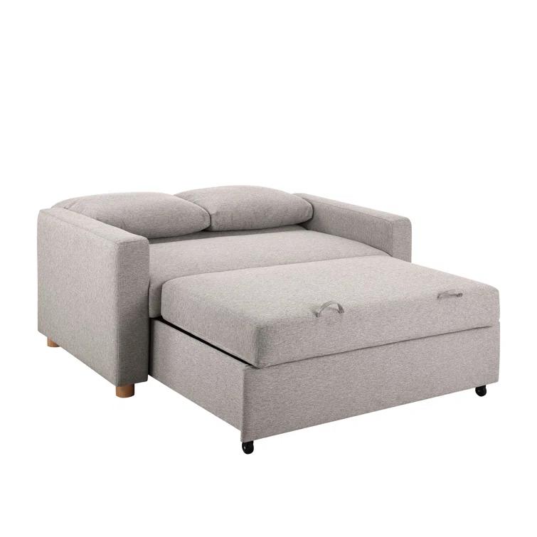 Serta Trinity Full Size Convertible Sleeper Sofa