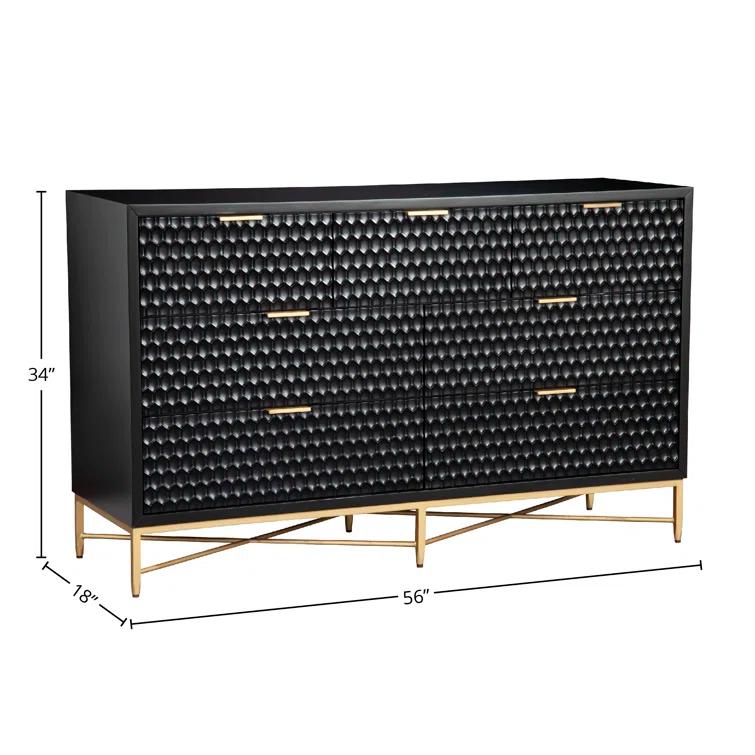 Capra 7 - Drawer Double Dresser
