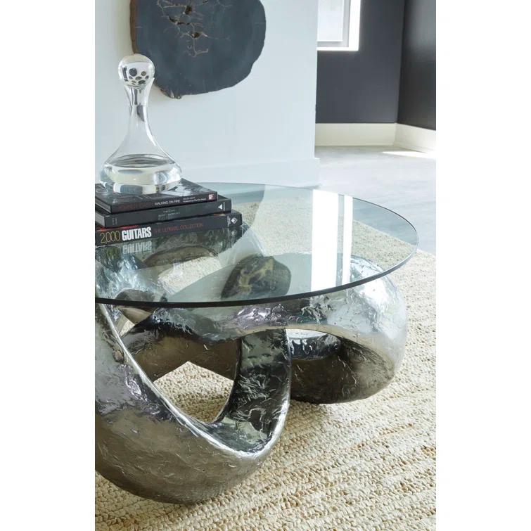 Phillips Collection Trifoil Abstract Coffee Table