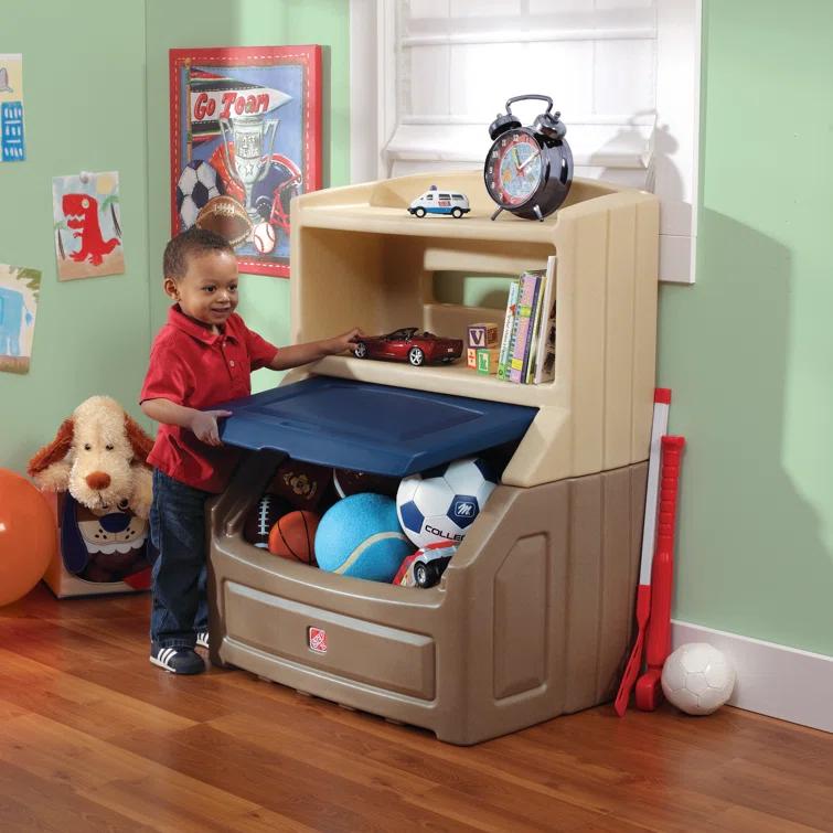 Step2 Lift and Hide Bookcase Toy Box