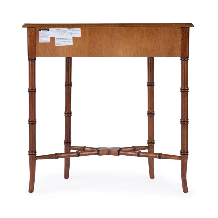 Butler Specialty Company Skilling Wood Demilune Console Table - Olive Ash