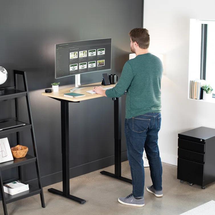 Vivo VIVO Single Motor Electric Desk with Push Button Memory Controller