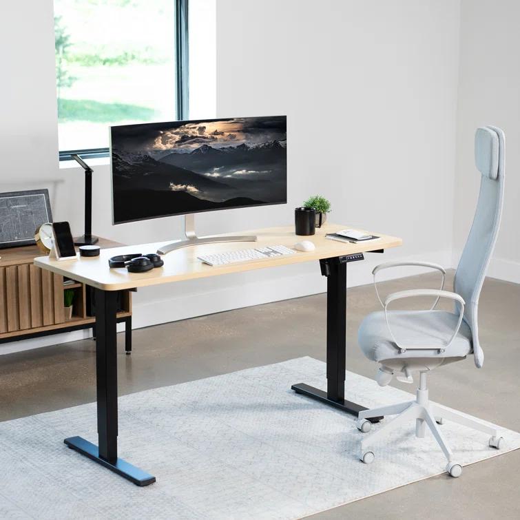 Vivo VIVO Single Motor Electric Desk with Push Button Memory Controller