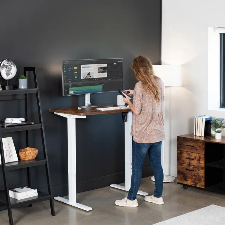 Vivo VIVO Single Motor Electric Desk with Push Button Memory Controller