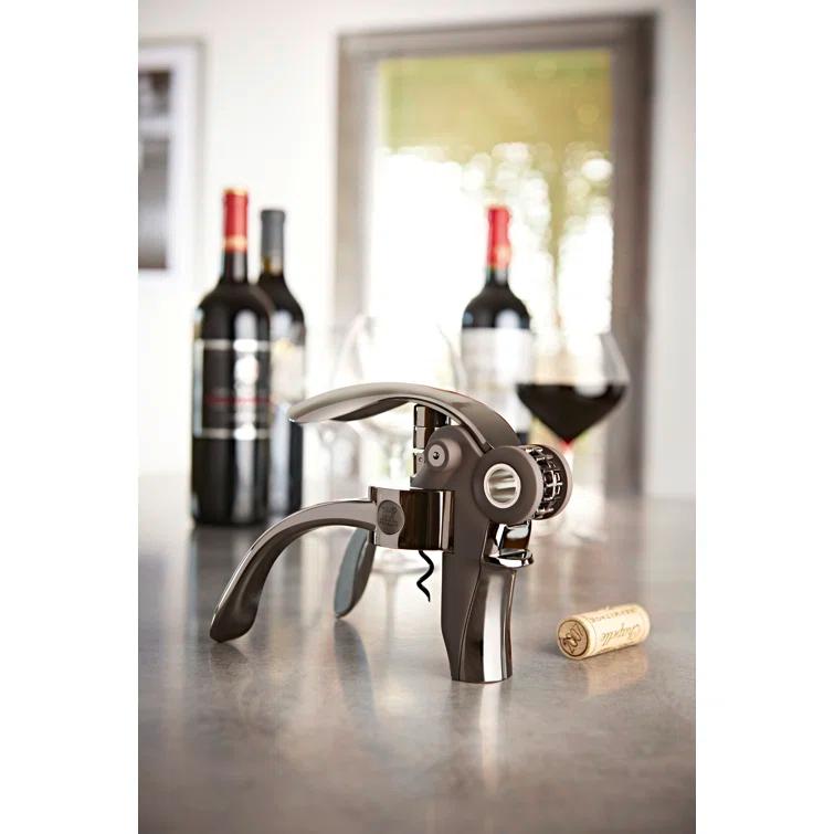 Peugeot | Baltaz Lever Corkscrew with Foil Cutter, Black