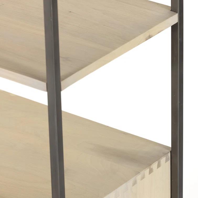 Graham Open Bookcase with Doors (35")