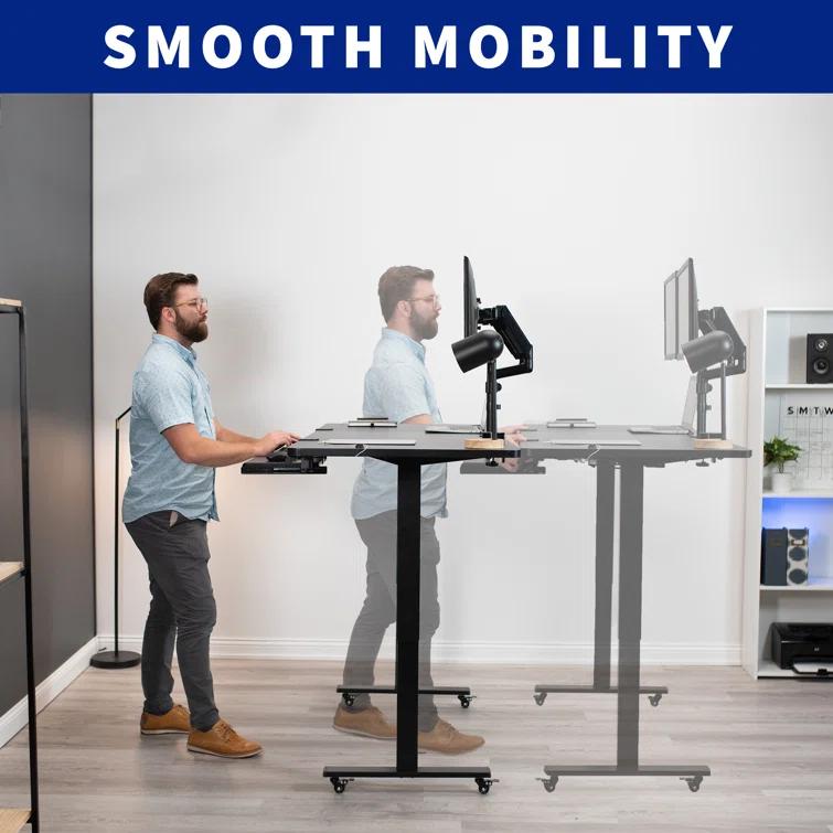 Adjustable Metal Base Standing Desk