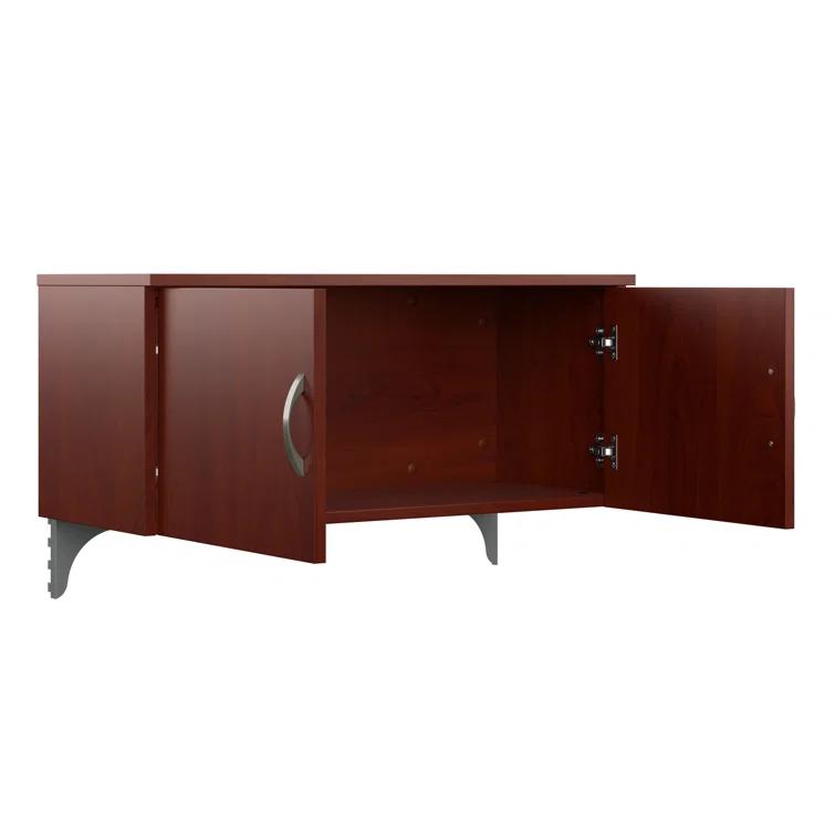 Bush Business Furniture Office In An Hour Rectangle 1 Person Cubicle with Cable Management