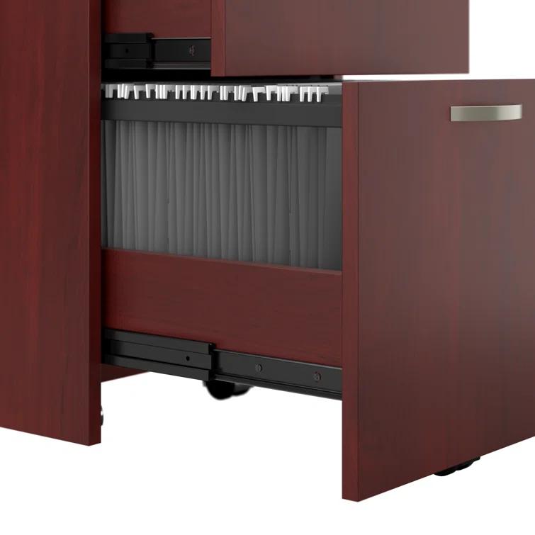Bush Business Furniture Office In An Hour Rectangle 1 Person Cubicle with Cable Management