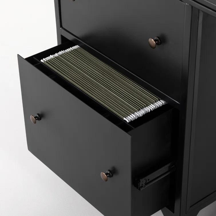 Malcom Executive Desk - Black