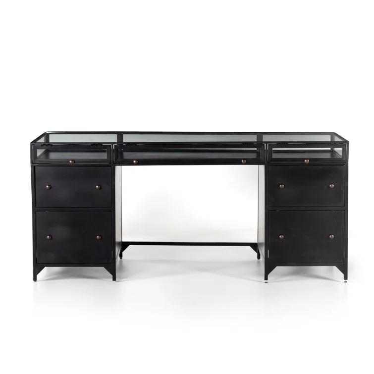 Malcom Executive Desk - Black