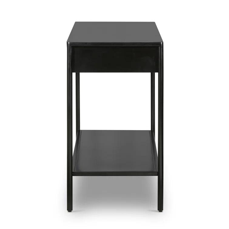 Bronzed Iron Console Table (57")