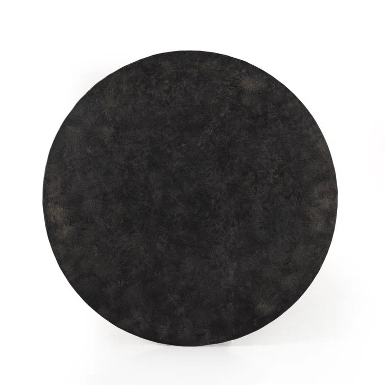 Lagos Round Coffee Table - Black