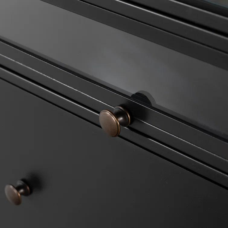 Malcom Executive Desk - Black
