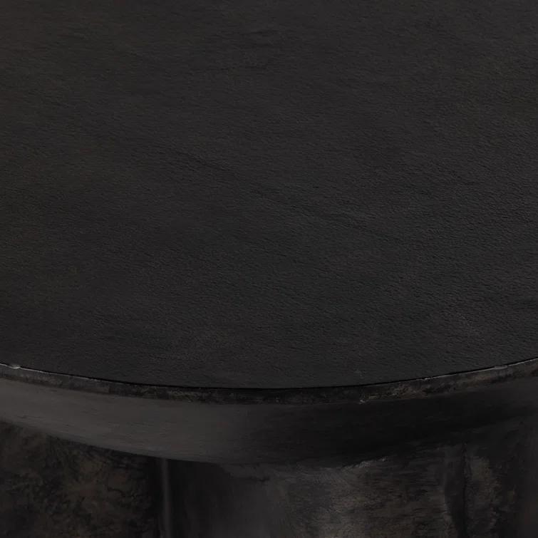 Lagos Round Coffee Table - Black