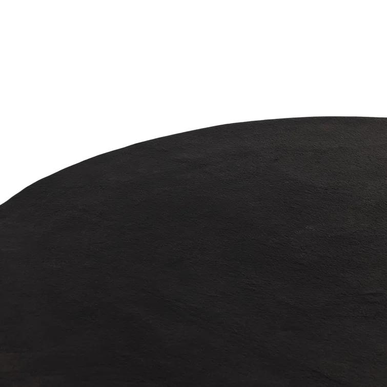 Lagos Round Coffee Table - Black