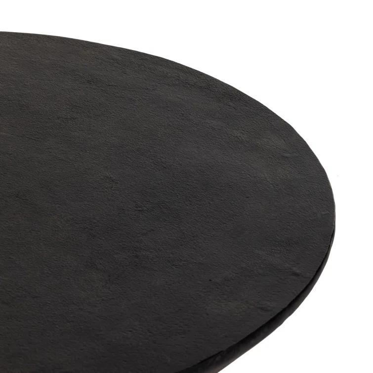 Lagos Round Coffee Table - Black