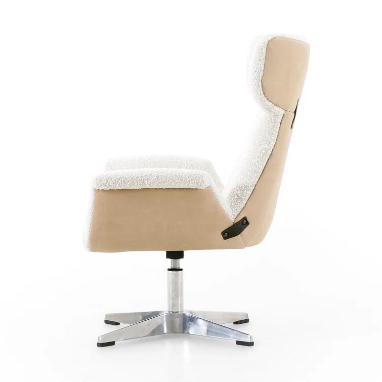 Dia Office Chair - Natural Boucle