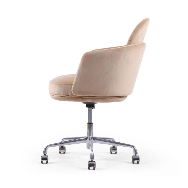 Raiden Office Chair - Camel Velvet