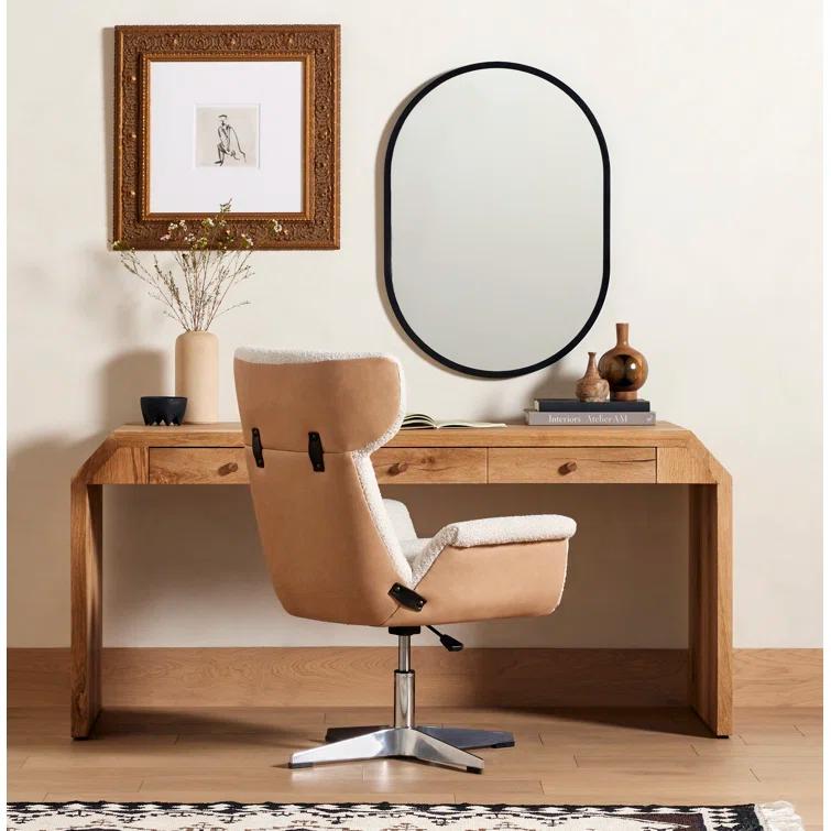 Dia Office Chair - Natural Boucle