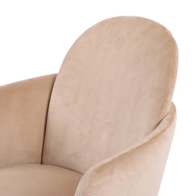 Raiden Office Chair - Camel Velvet