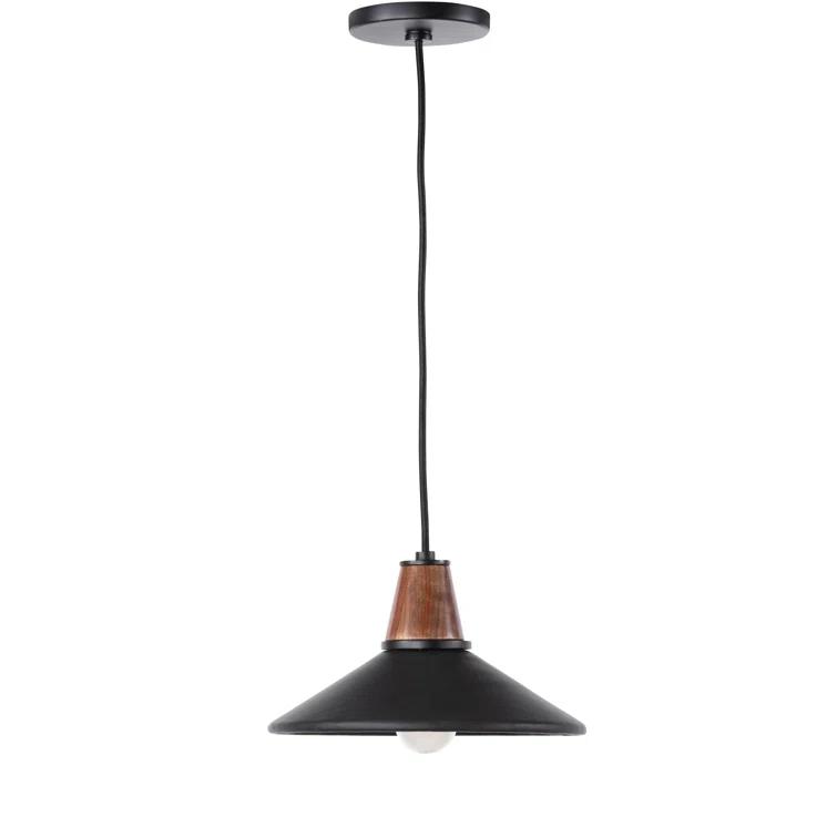 Doherty Pendant Light - Black / 11"Dia