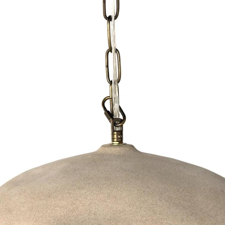 Juana Pendant Light - Sand / 14" Dia