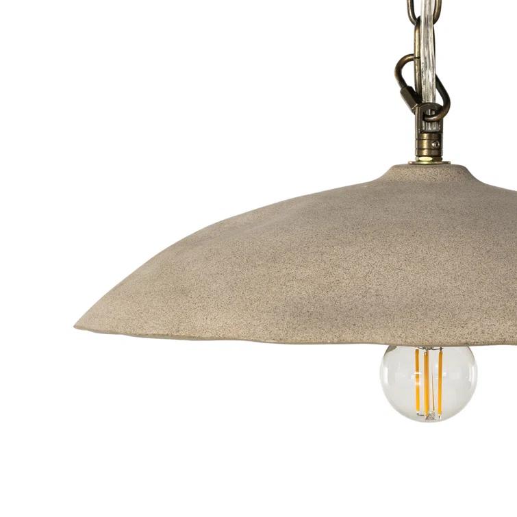Juana Pendant Light - Sand / 14" Dia