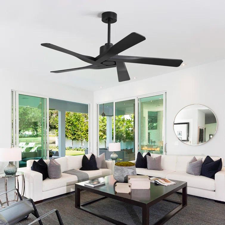 5-ABS Blades Indoor Ceiling Fan without Light