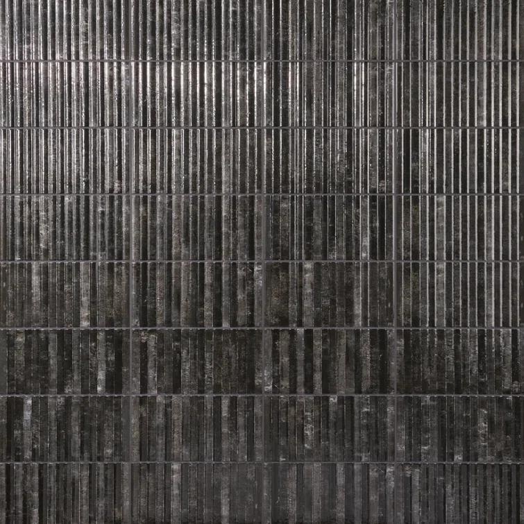 Canu 5.9 In. x 11.81 In. Polished Fluted Ceramic Subway Wall Tile (9.68 Sq. Ft. / Case)