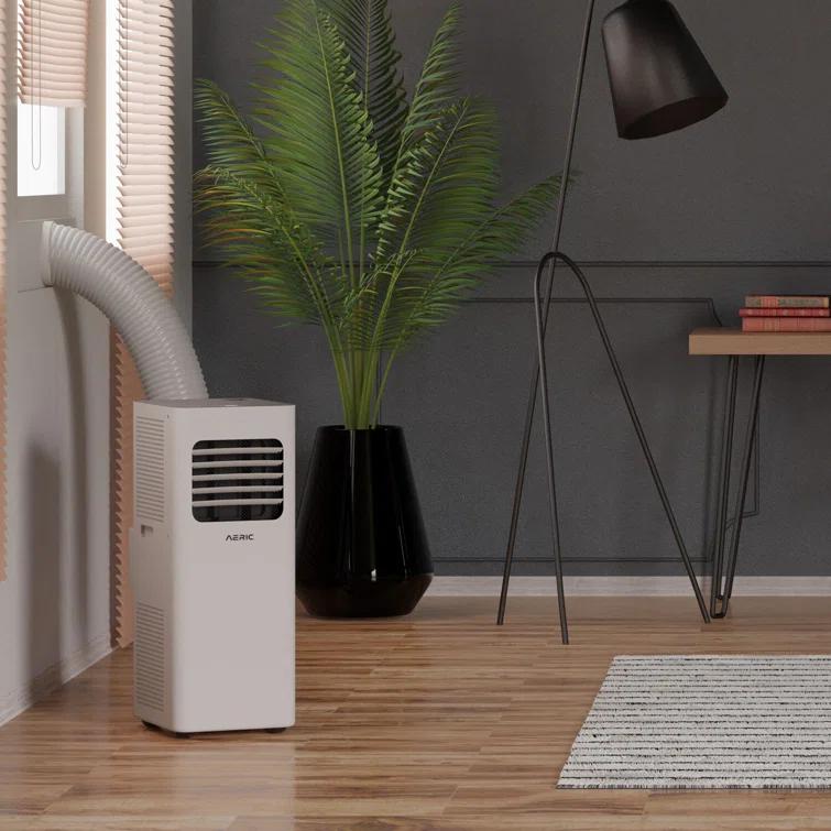 Aeric 5,500 BTU SACC (9,000 BTU ASHRAE) Portable Air Conditioner with Dehumidifier,400 Sq. Ft.