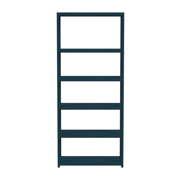 Butler Specialty Company Lark 5 Tier 30Wx75H Etagere Bookcase - Navy Blue