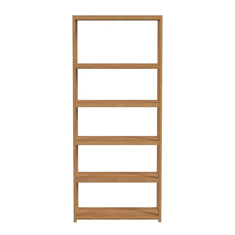 Butler Specialty Company Lark 5 Tier 30Wx75H Etagere Bookcase - Light Brown