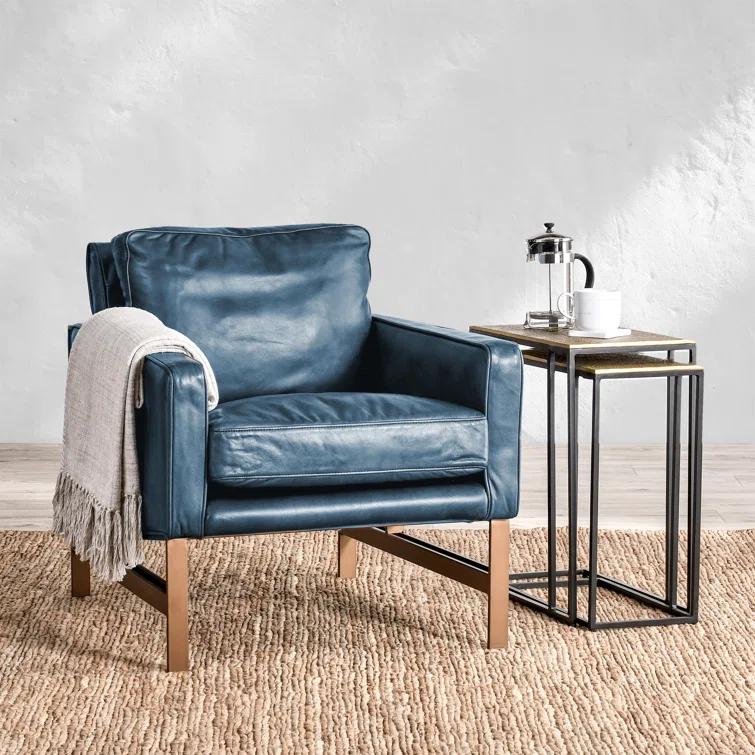 Classic Home Chad Leather Armchair