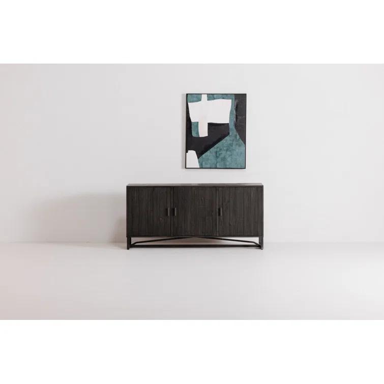 Lopez 68" Wide Pine Wood Sideboard