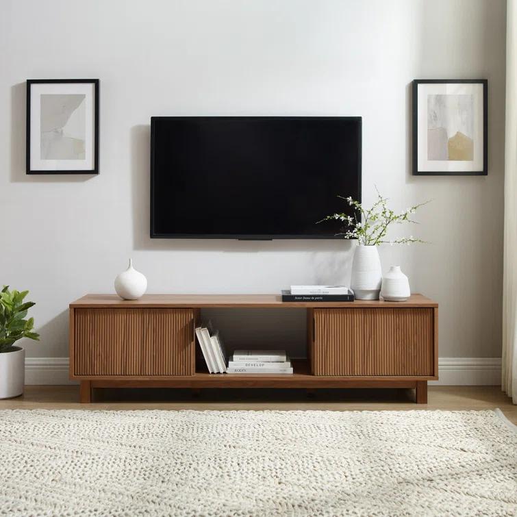 Farmann Reeded 2-Door TV Stand